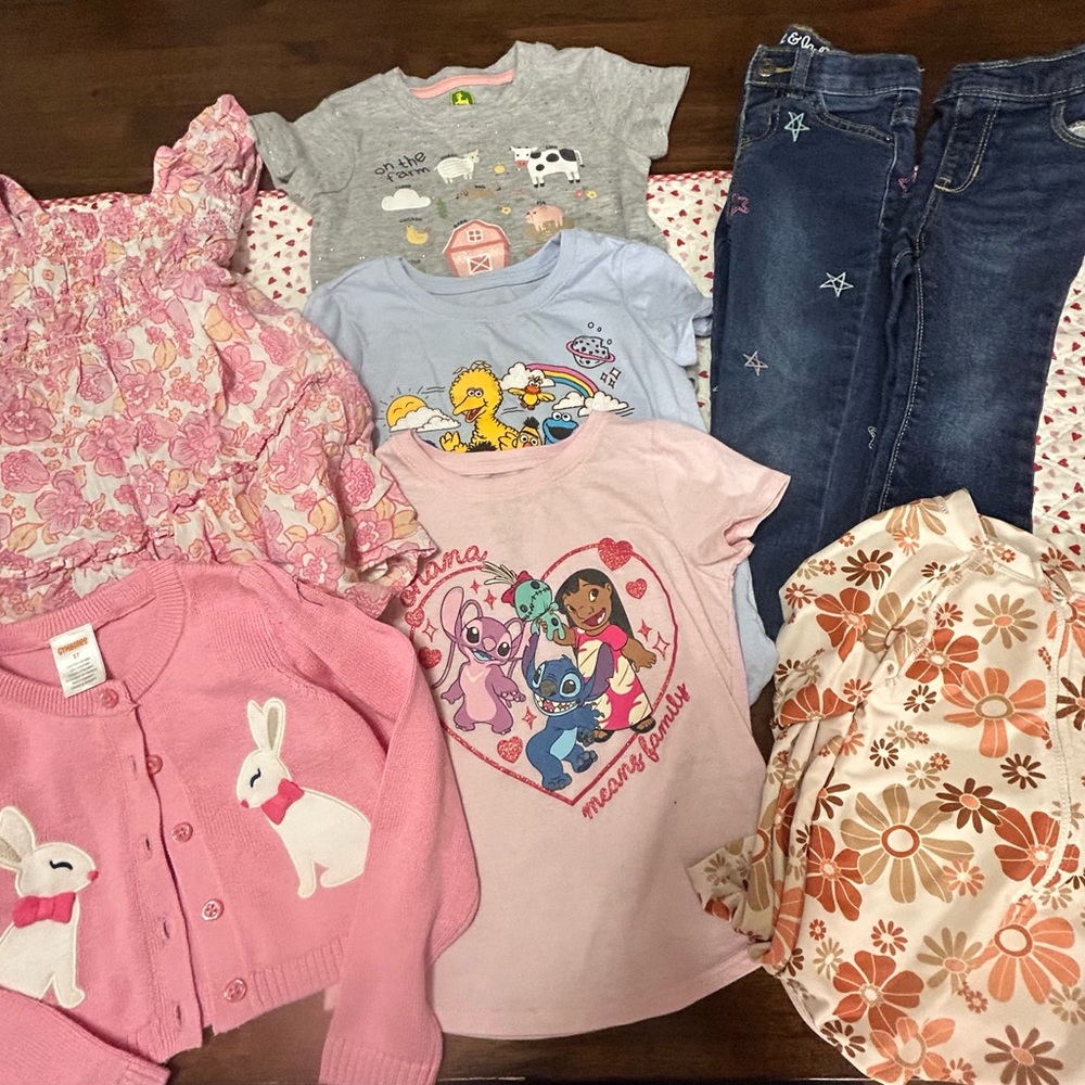 Toddler girls spring/summer clothing bundle 3T